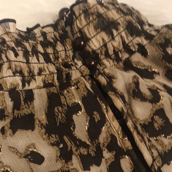 𝅺A. Byer Cheetah Print Top - Picture 10 of 12